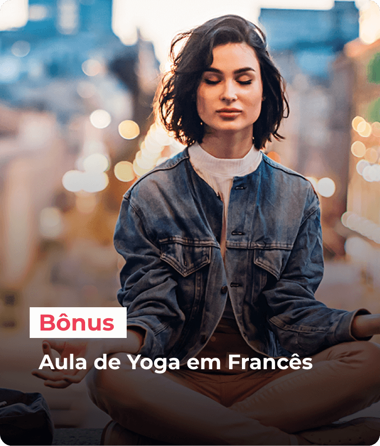 Aula de Yoga em Francês